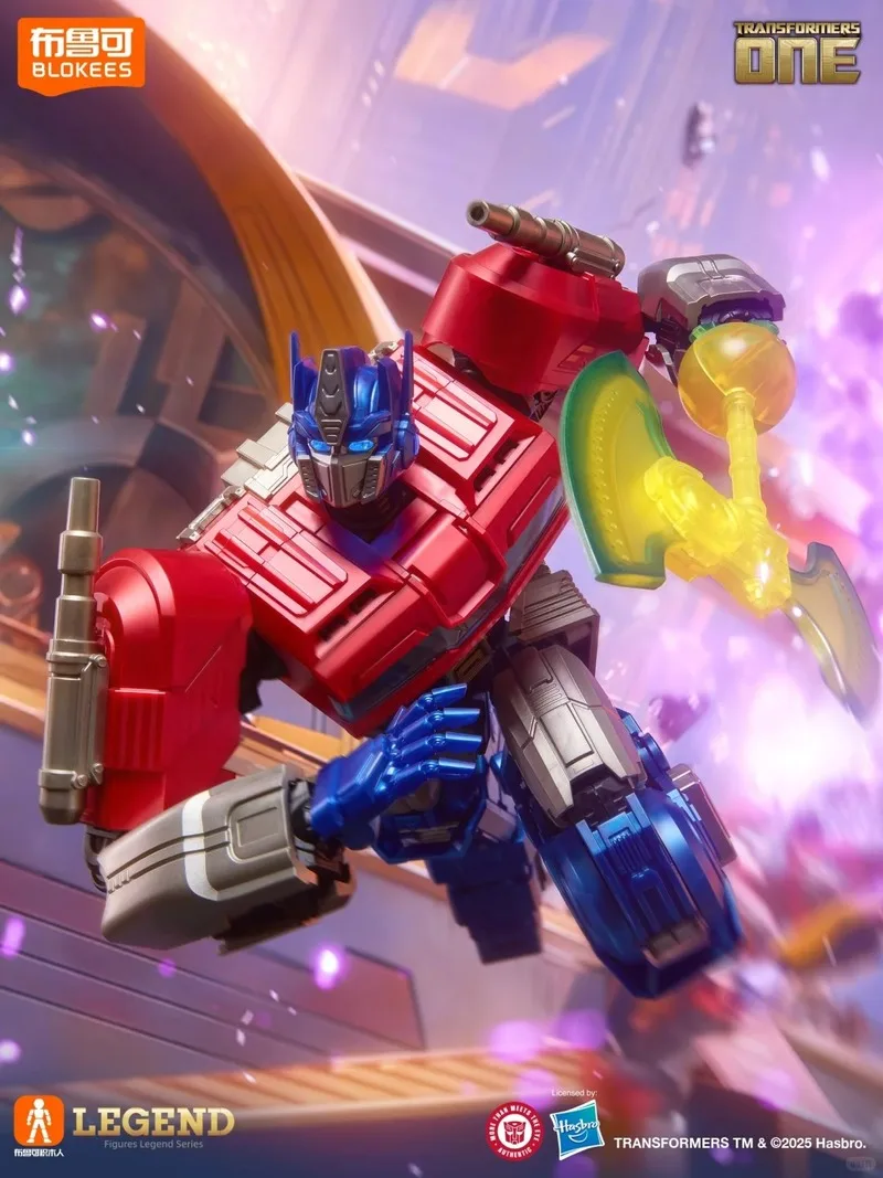 

Original Blokees Optimus Prime Trans Formers One Action Figure Toy Legend Version Assembly Model Kit Doll Collectible Gifts