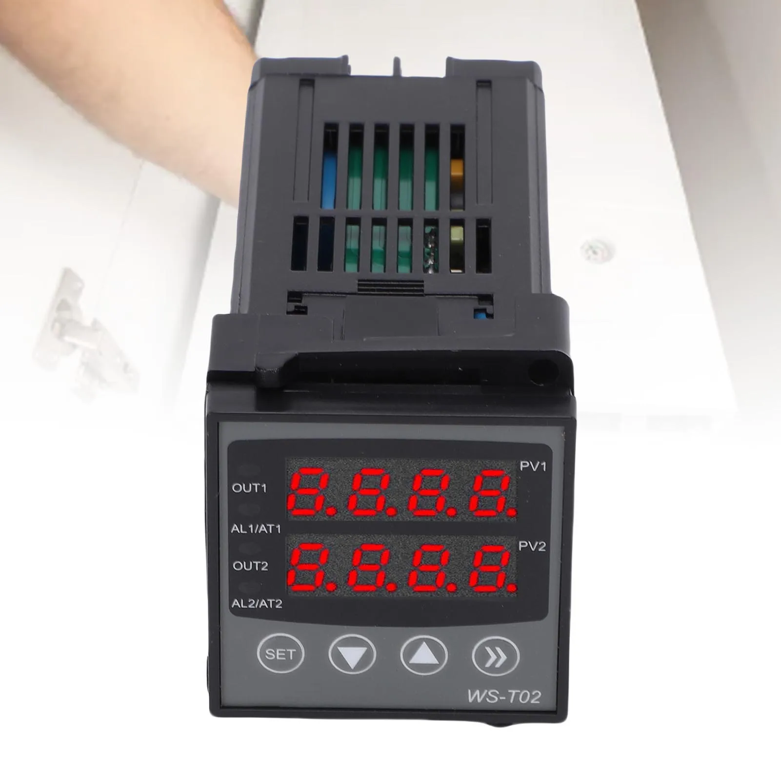 Smart Temperature Controller PID Temperature Controller Digital Smart 2 Output 2 Reminder K Type Thermocouple Input PID Temperat