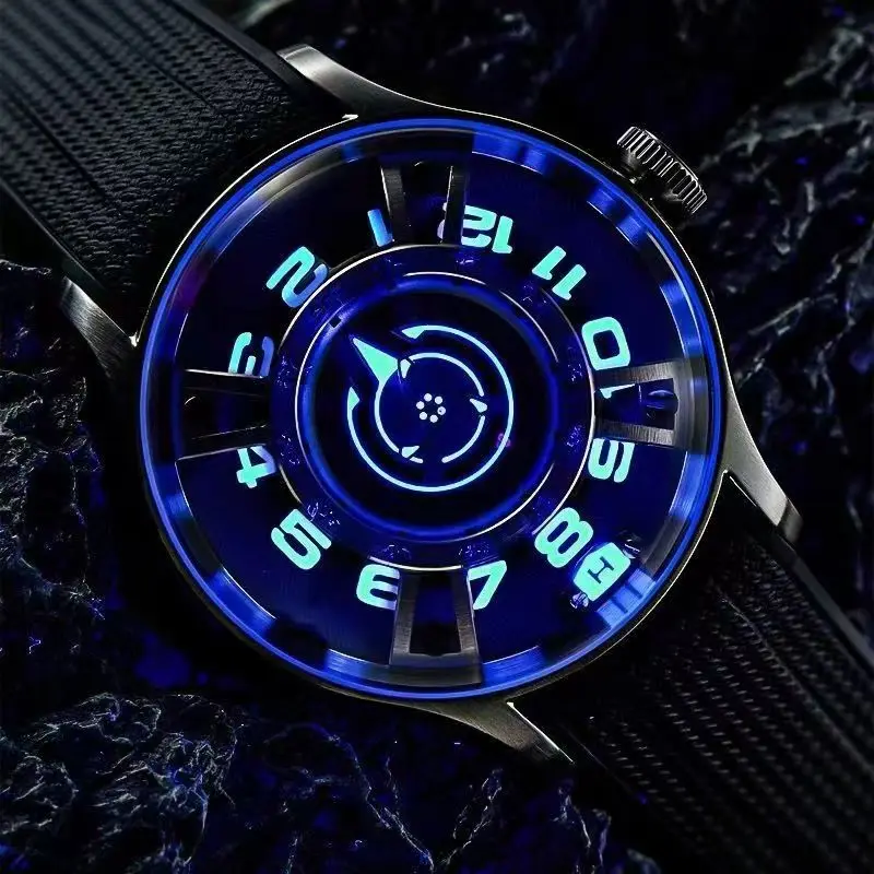 ساعات ميكانيكية للرجال من OBLVLO، ساعات ميكانيكية أوتوماتيكية، ساعات رجالية جديدة ومبتكرة، ساعات رجالية، فريدة من نوعها