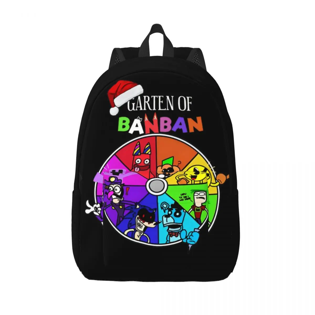 

Garten Of Banban Colorful Backpack for Preschool Kindergarten School Student Bookbag Boy Girl Kids Canvas Daypack Lightweight