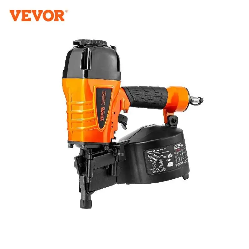 

VEVOR Coil Siding Nailer CN65 CN55 CN70 CN83 CN90 Pneumatic Siding Nail Gun Pallet Making Coil Nailer 70-120PSI Air Coil Nailer