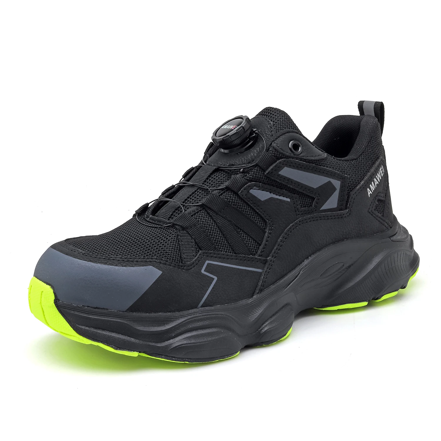 Stalen Neus Kevlar-Middelzool Veiligheidsschoenen Mannen Anti-Lek Anti-Smash Antislip Industriële Werklaarzen Bescherming tactische Laarzen
