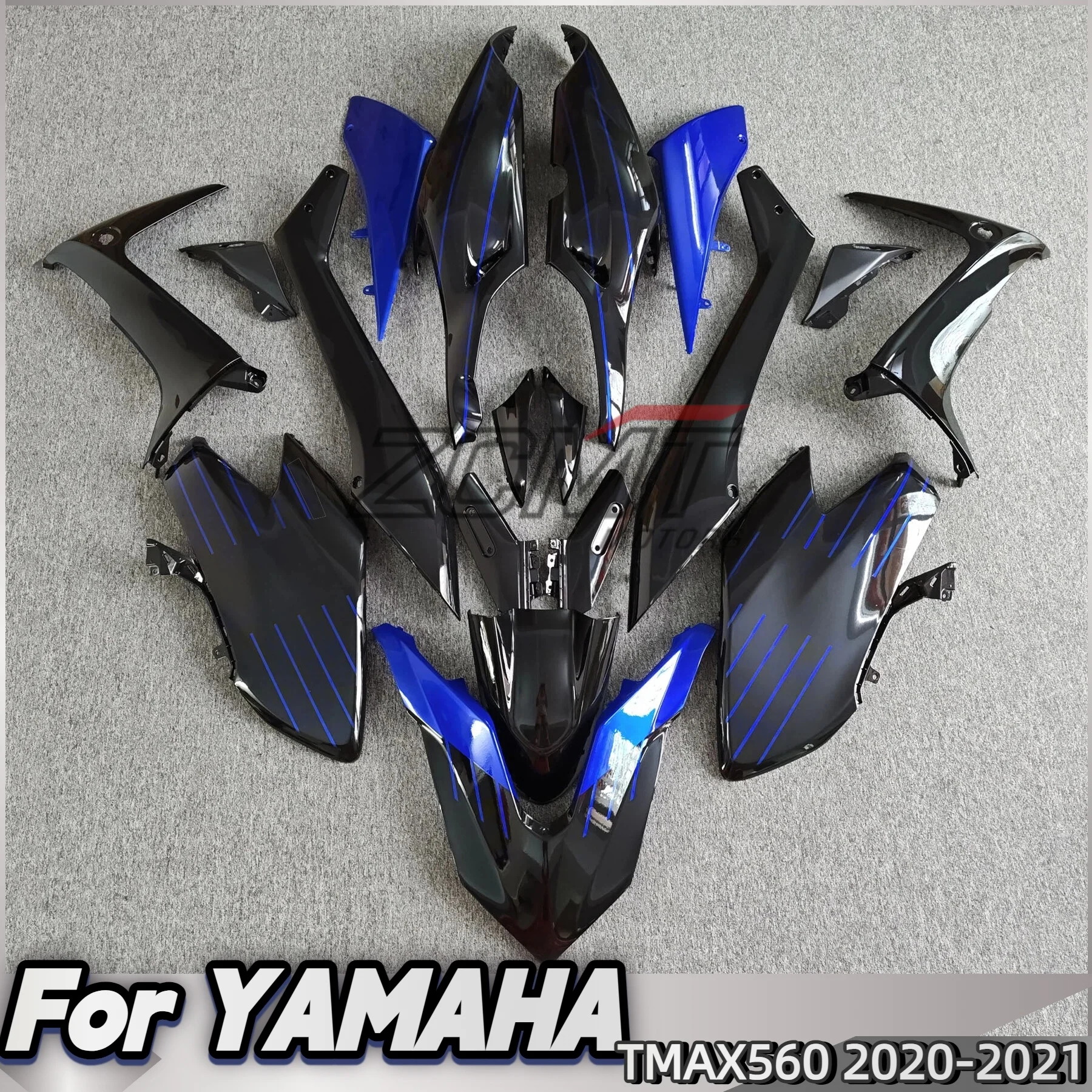 For Yamaha TMAX 560 2020 2021 Motorcycle Shell Fairing Accessories ABS Plastic Color Body Kit Replacement