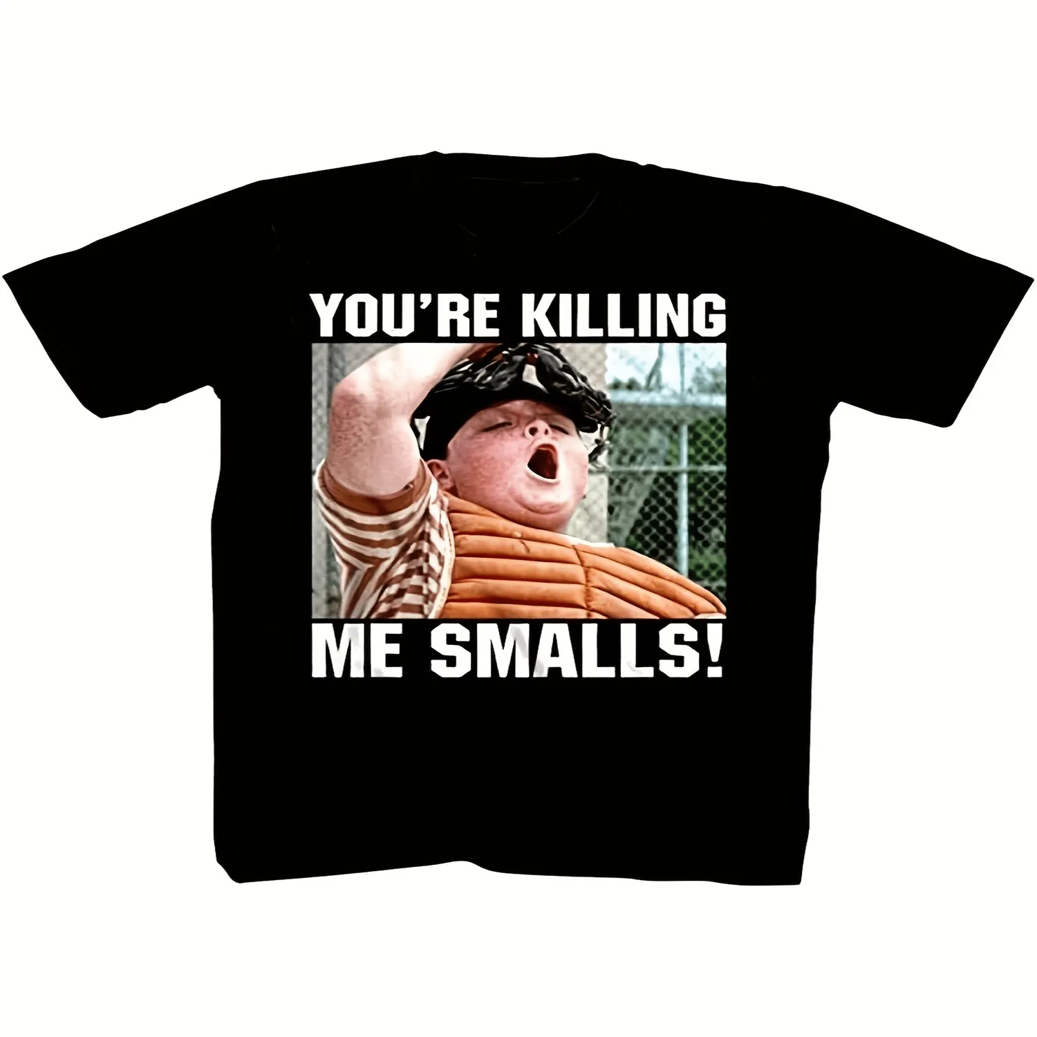 You're Killing Me Smalls Sandlotie Quote Suitable for Spring Summer and Autumn Daily and Holiday Wear S XXXL Size Fashion Design Breathable Short Sleeved Shirt, Short Sleeve - Versatile Comforta Everyday Wear Shirt, Art Print Tshirt