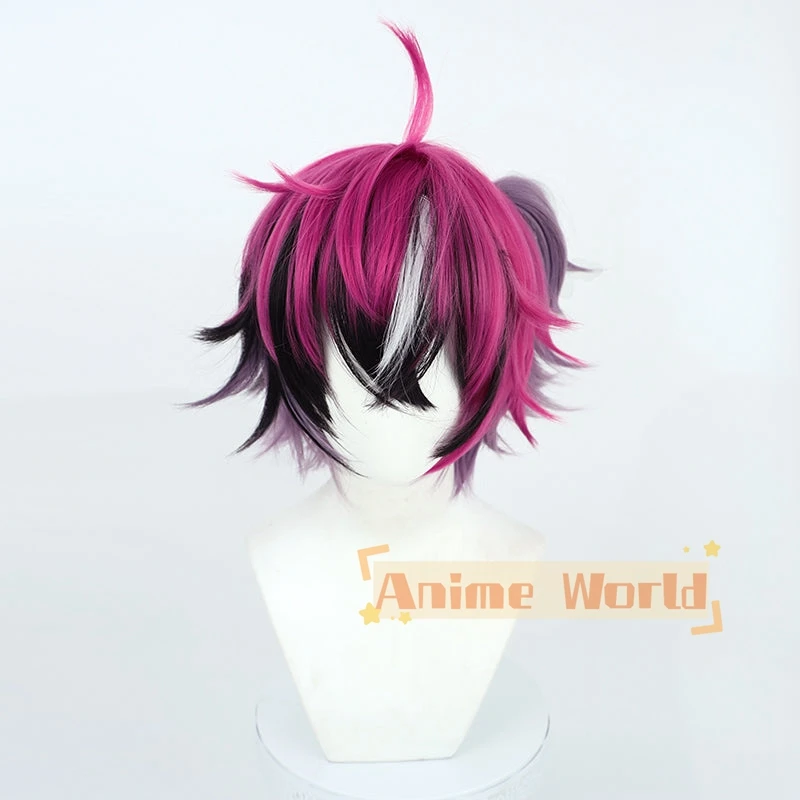 Virtual YouTuber Nijisanji XSOLEIL Doppio Dropscythe Cosplay Wig Halloween Christmas Woman Men Adult Wig