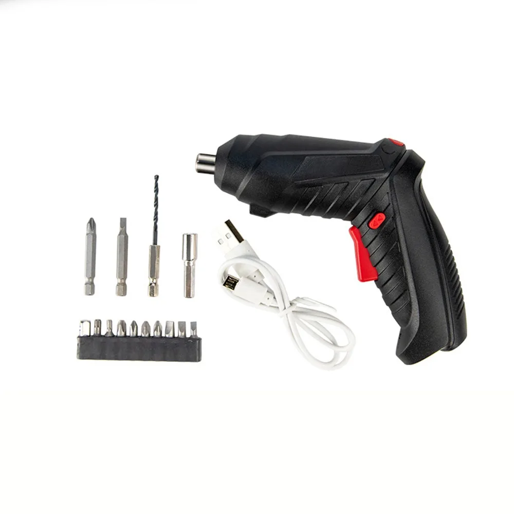 Rechargeable Electric Screw Driver Set Powerful Impact 3.6V Cordless Cordless Screwdriver Driver Bit Rotating Handle