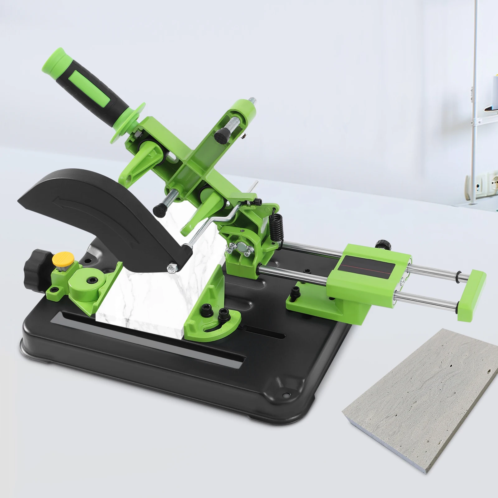 Versione Smerigliatrice angolare Staffa universale fissa Lucidatrice Supporto per rettificatrice angolare con asta di trazione da tavolo multifunzionale