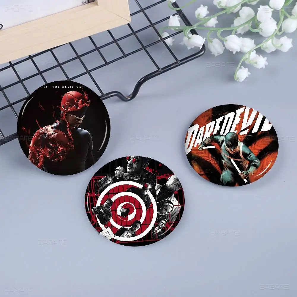 Movie Cool Man D-Daredevil 32/44/58MM Customizable Button Pins Cute Funny Creative Badge Jewelry Decor Gifts For Friends