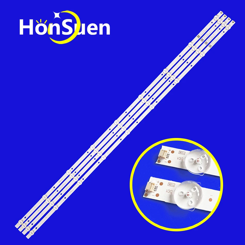 

LED For 50H6E1 50PUG6513 50PUF6192 50PUG6513/78 LB-DM3030-GJ0D35504X9GB09-1-T FOR 50UM6900PUA 50UM6900 50P6000 TPT500B5-U1T01.D