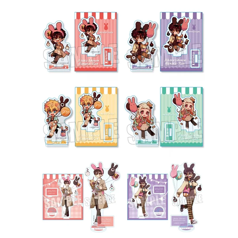 

Anime Toilet-bound Hanako-kun Yugi Amane Yashiro Nene Cosplay Mini Acrylic Figure Stand Cartoon Standing Sign Xmas Gift