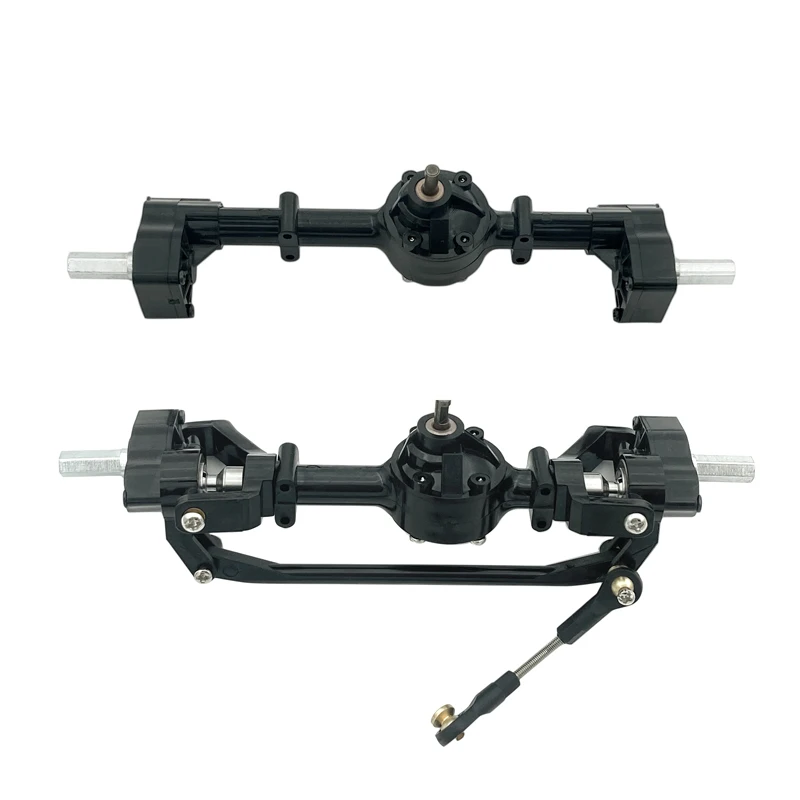 1 Pair of Portal Axle Assembly Front and Rear Axles for 1/16 WPL B1 B14 B24 C14 C24 B16 RC Car Upgrade Accessories