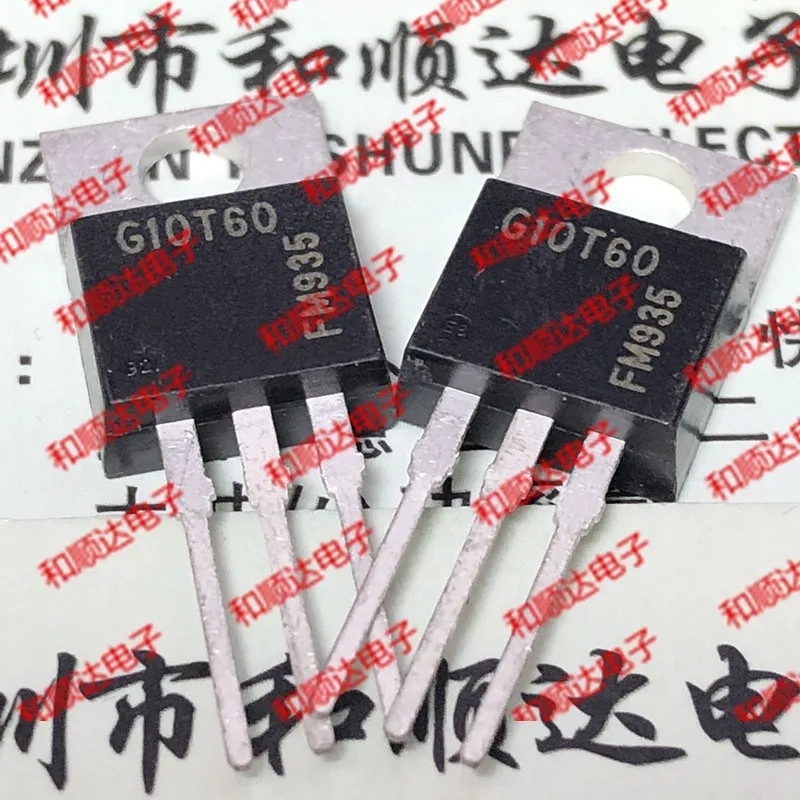 Original New / 5pcs / G10T60 IGP10N60T  TO-220 600V 10A