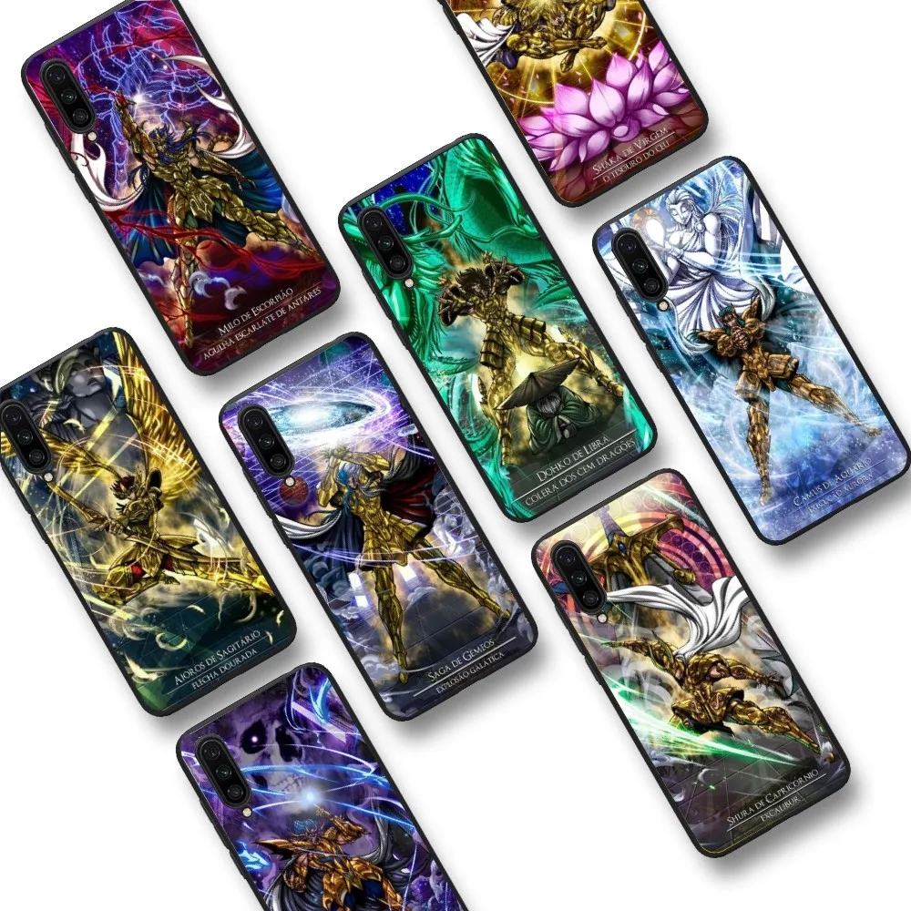 

Saint Seiya Anime Phone Case For Xiaomi Mi 5X 8 9 10 11 12 Lite Pro 10T PocoX3pro PocoM3 Note 10 Pro Lite