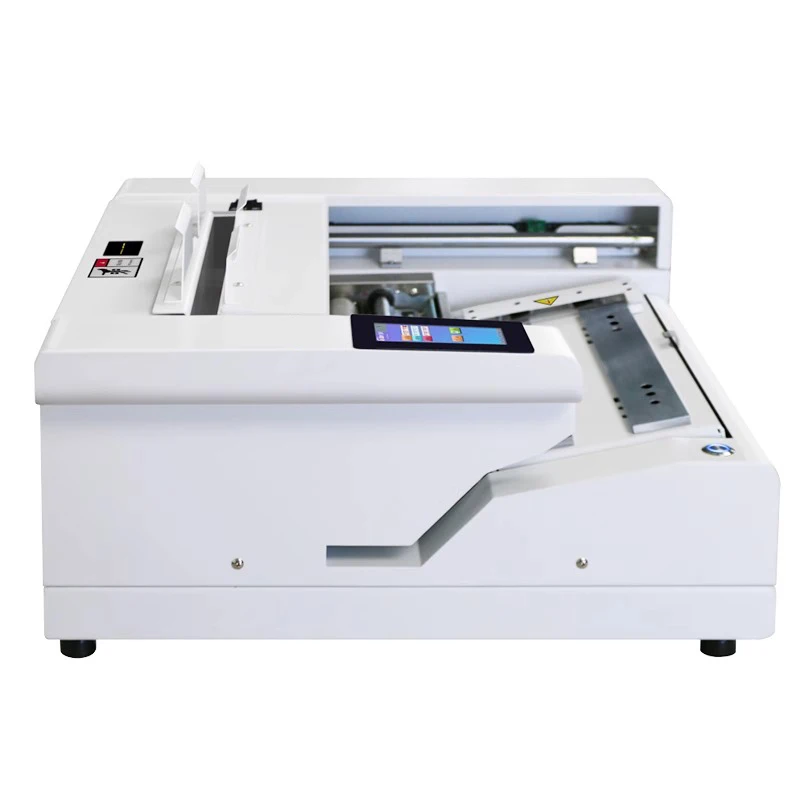 GD-W4000 Desktop Fully Automatic Binding Machine Wireless Hot Melt Glue Binding Machine Tender Documents Books Papers Reports Co