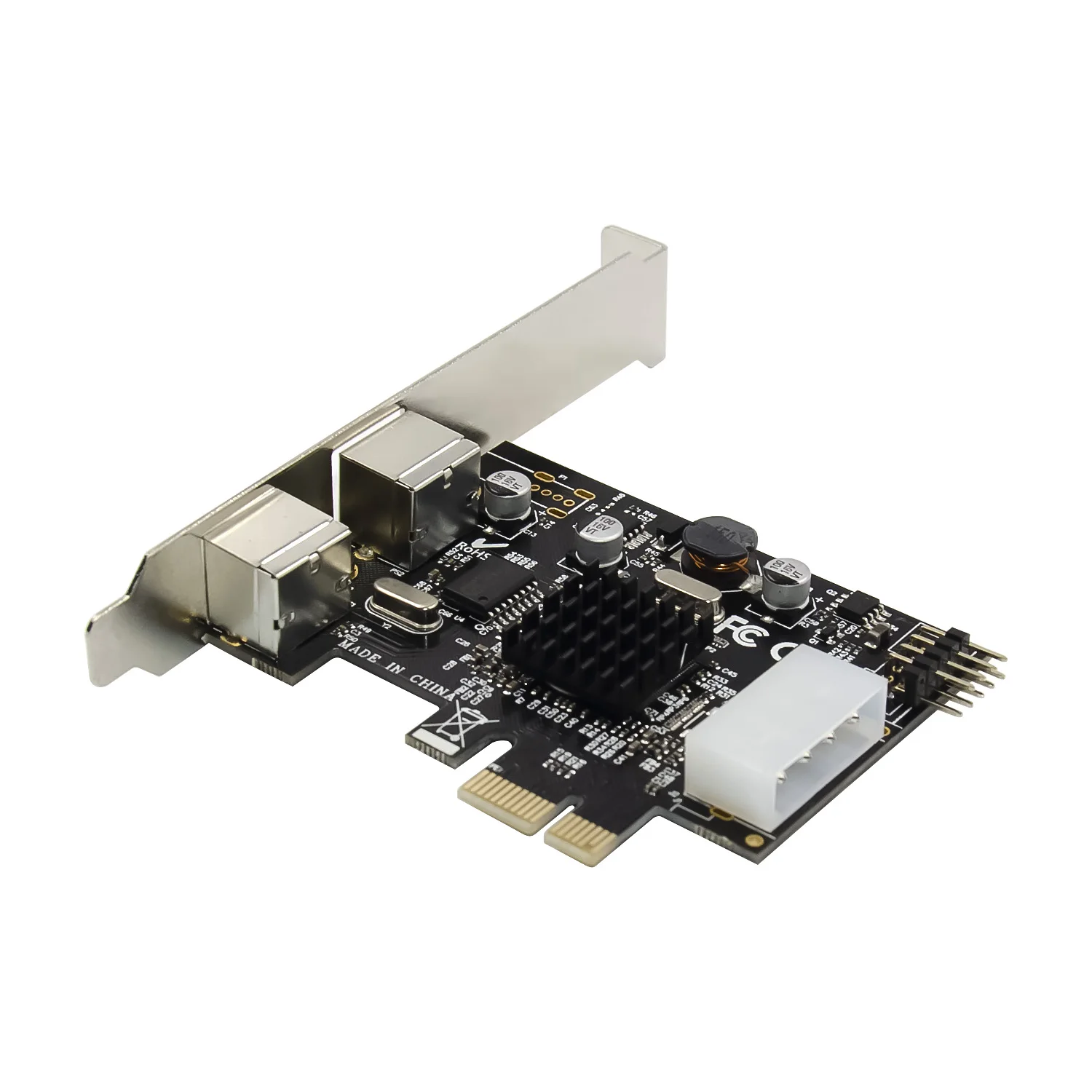 Sunweit ST630 MCS9990 PS2-uitbreidingskaart met dubbele poorten