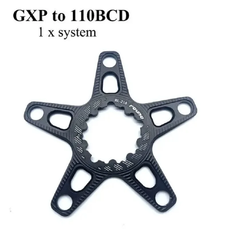 FOVNO Chainring Adapter For Spider To 104BCD 110BCD For Shiman Direct Mount Converter M6100 M7100 M8100 M9100 12S