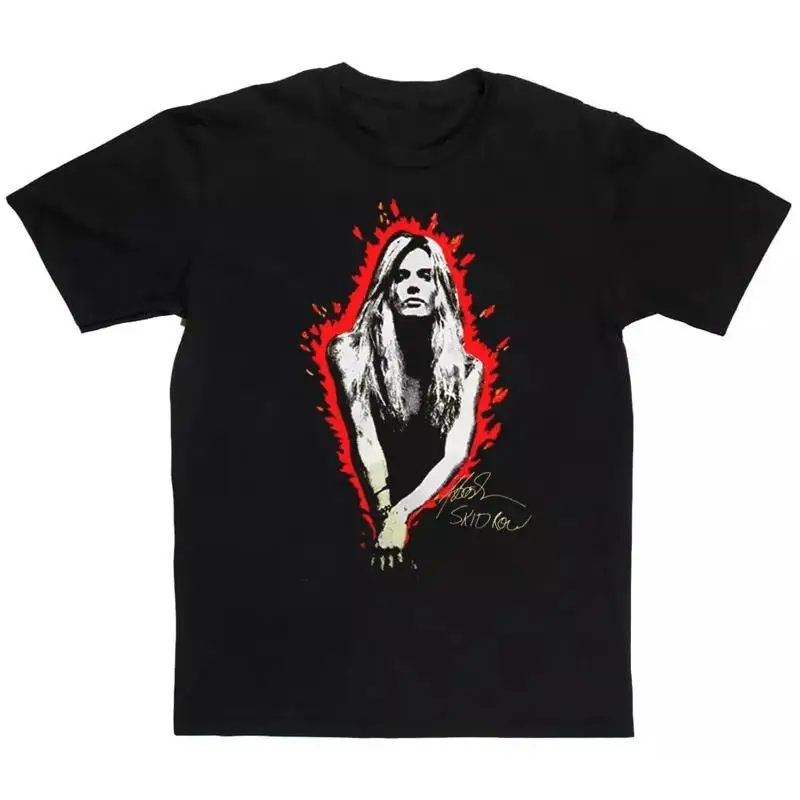 90S سيباستيان باخ 1997 جولة الفرقة تي شيرت أسود المشجعين جانب واحد C099 #1