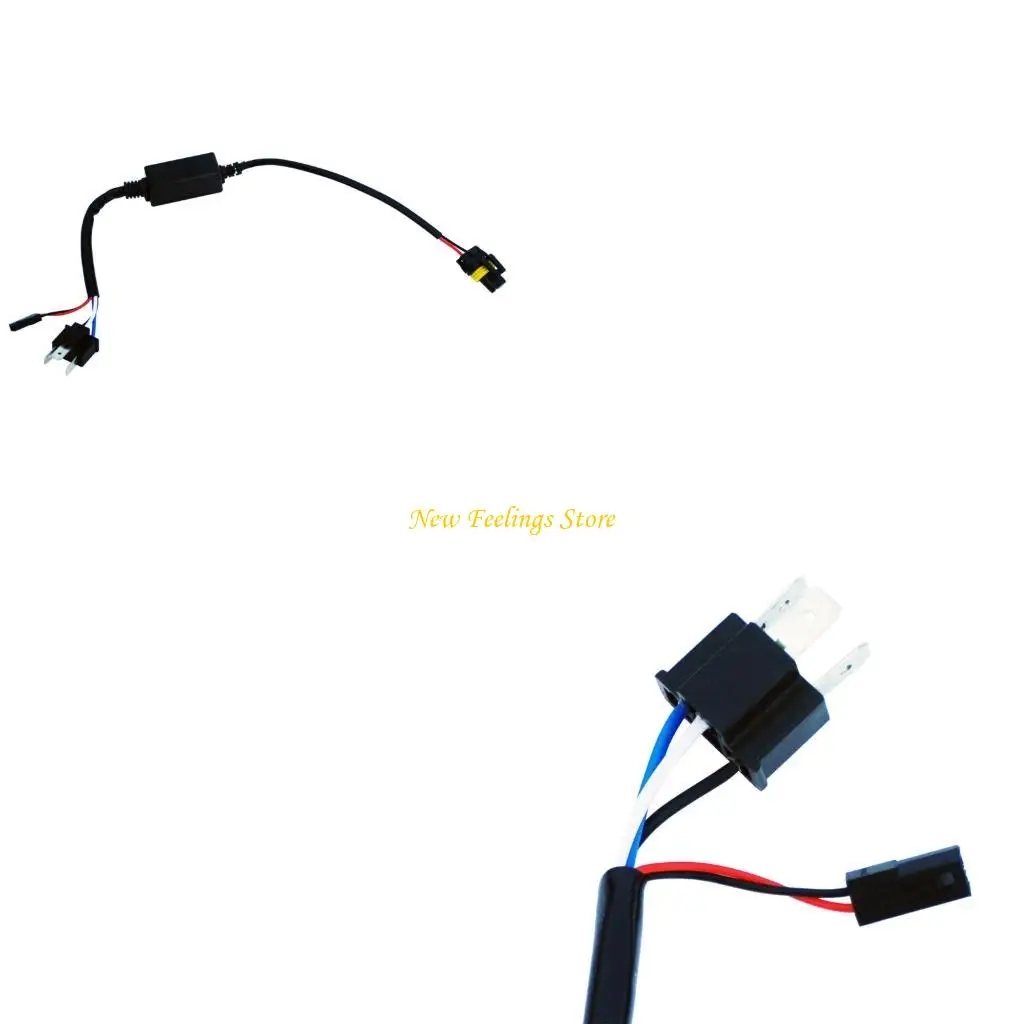 J6BF H4 Relays Wire Harnesses For Enhancing Car Light Performances With LED And Xenon