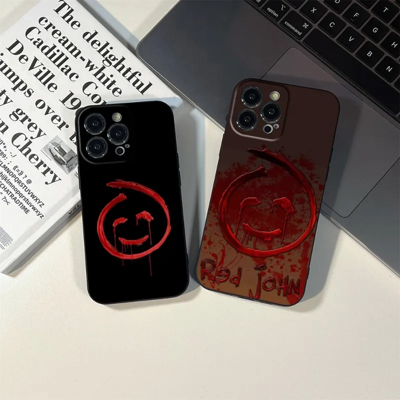 The Mentalist Red John Simon Baker Shell Phone Case FOR IPhone 15 14 13 11 12 Pro 15 Plus X 13 Pro MAX XR XS Max Black Covers