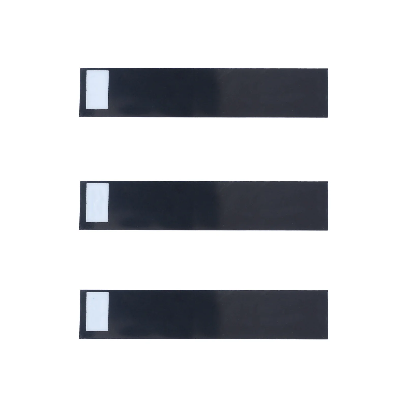 Adesivo per striscia per termometro da 3 pezzi per biberon, misurazione della temperatura del latte, adesivo a cristalli liquidi, adesivo per termometro sicuro