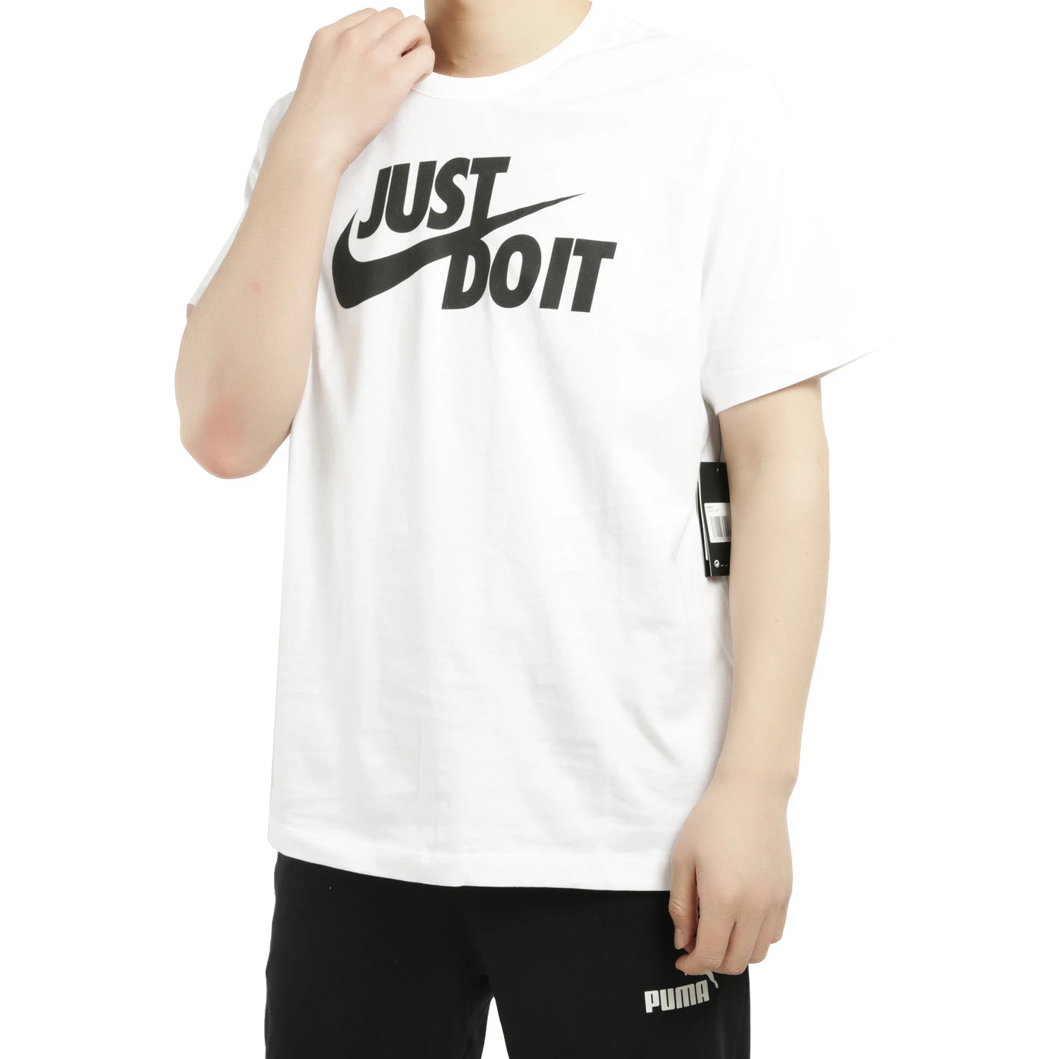 

Оригинальная мужская летняя простая дышащая повседневная футболка с коротким рукавом Nike AR5007-100