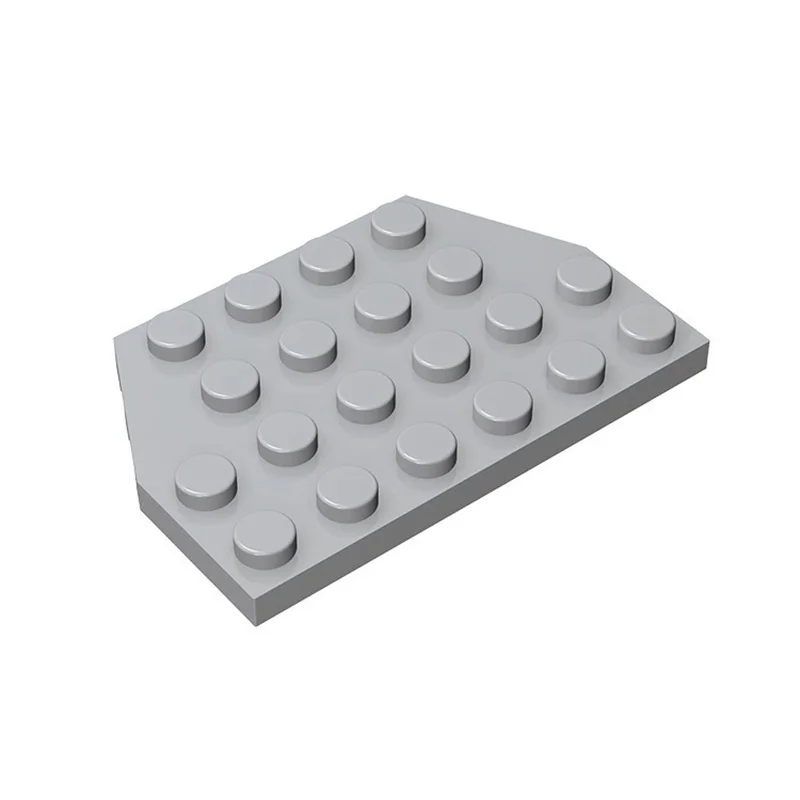 10 Stück MOC-kompatible 32059 4X6 Keilplatte DIY Bildungstechnologie-Komponenten Bausteintechnologie Kinderspielzeug – Detail 6