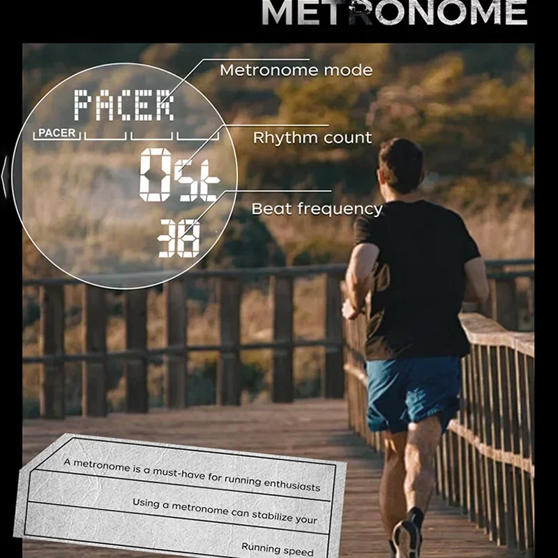 SANDA 2197 Men's Electronic Watch Sport Multi functional Night Light Waterproof Calendar Alarm Clock Casual Men's Digital Watch