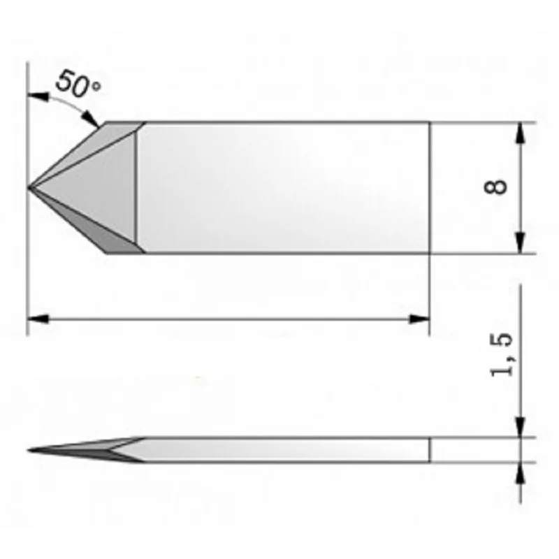 Keentools Esko/Kongsberg BLD-DF112 Klinge – Detail 3