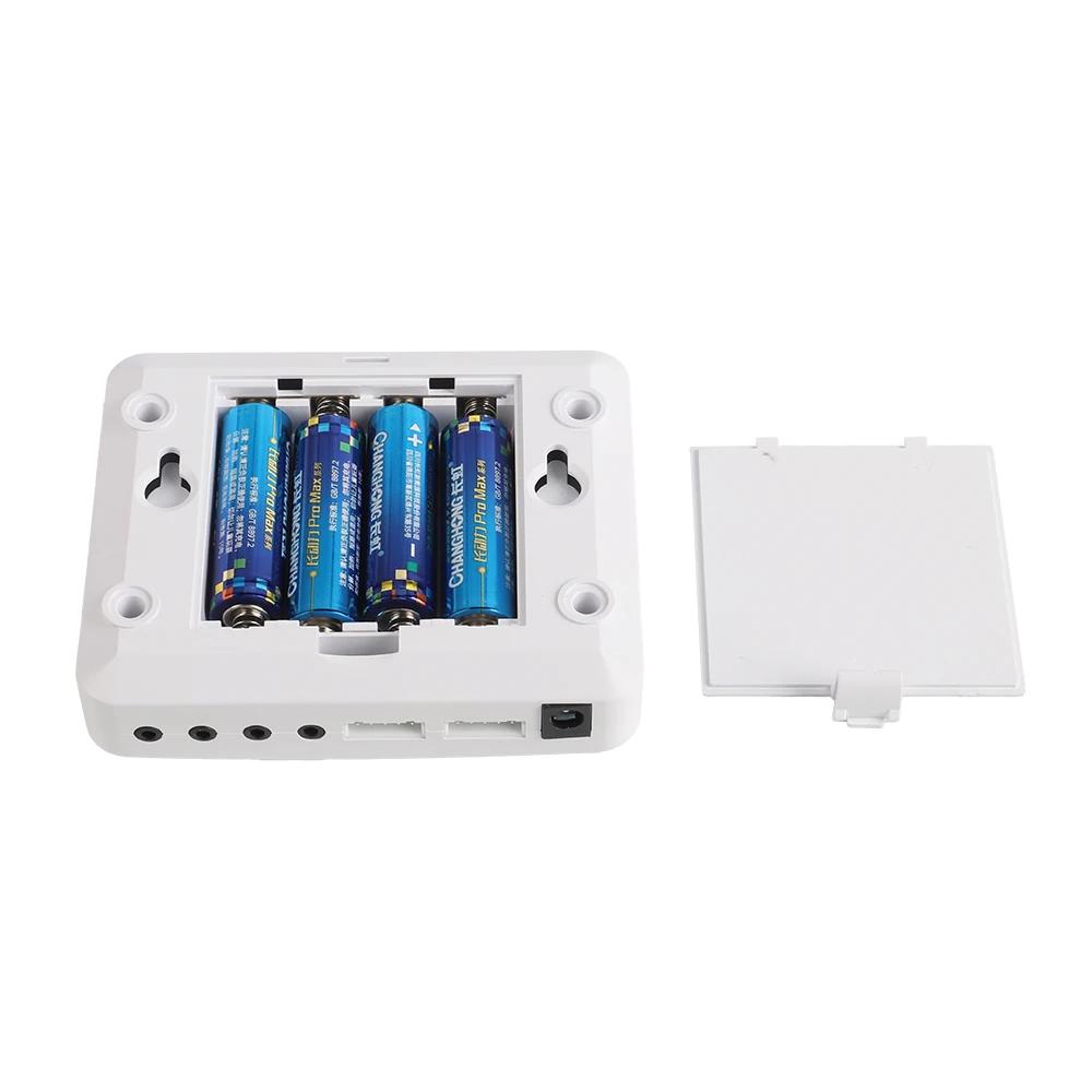 Water Leak Detector Battery and Plug Operated with Durable ABS Housing, Self-check Function for Water Leak Protection System