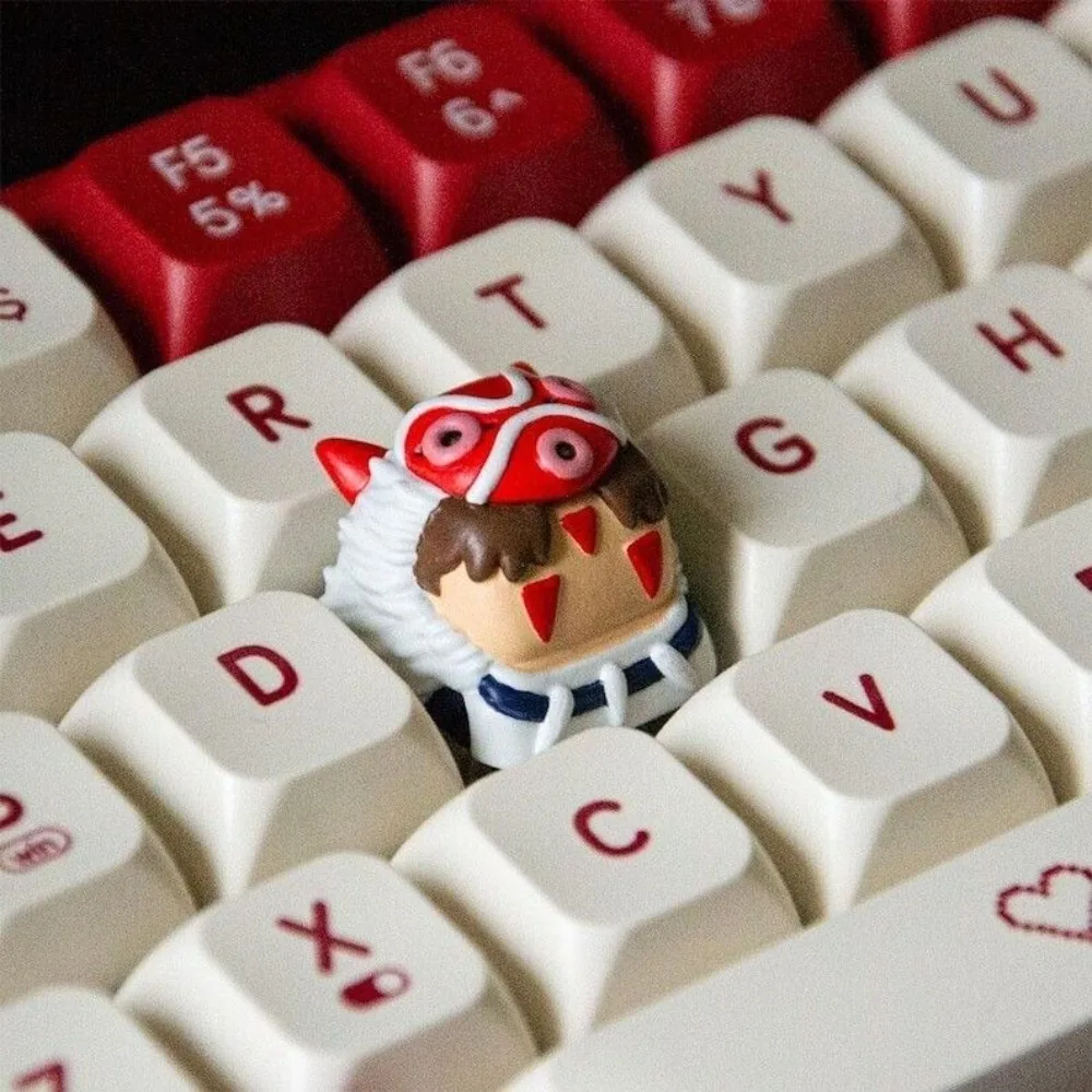 The Character Image of The Anime Is Compatible with QWERTY Personalized Mechanical Keyboard Cross-Axis Keyboard Accessories
