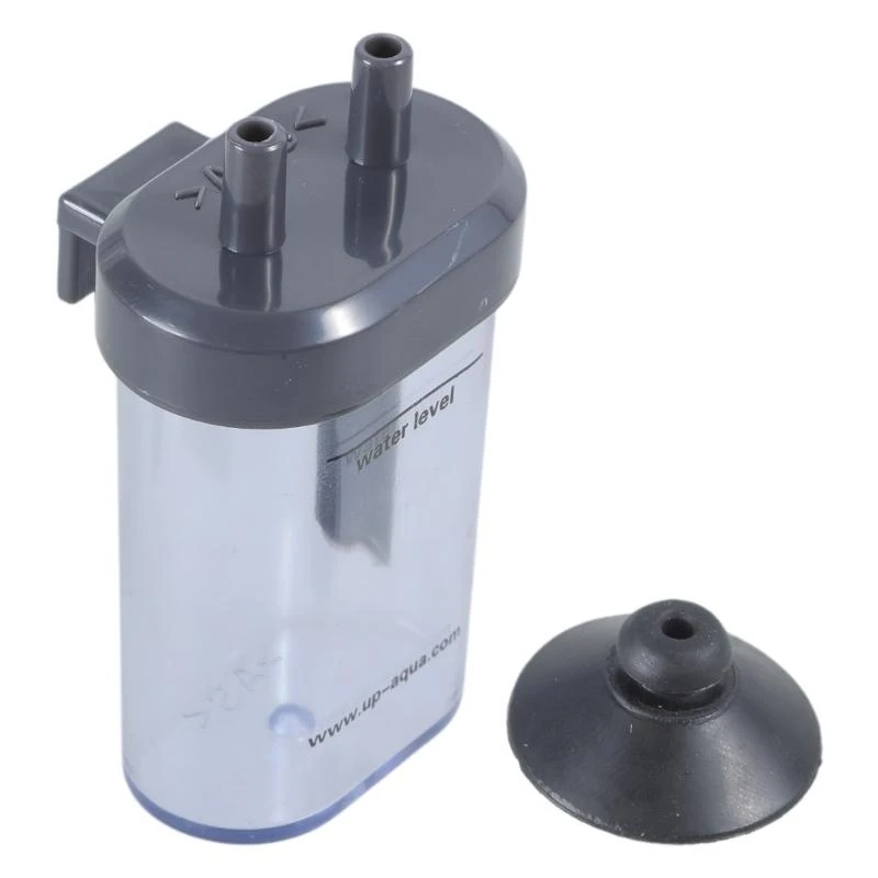 Aquarium CO2 Bubble Counter Regulator Mini Plastic Carbon Dioxide Check Counter with Sucker & Non Return Check for Valve Q5WC