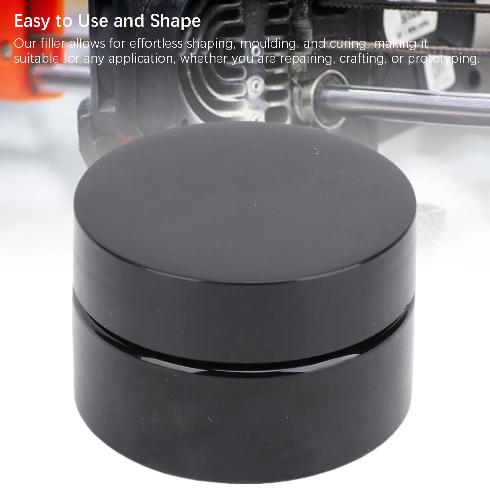 Mastic à polymérisation légère, remplissage de réparation, pâte rapide de haute dureté, 50g, multi-usages avec lumière pour impressions 3D