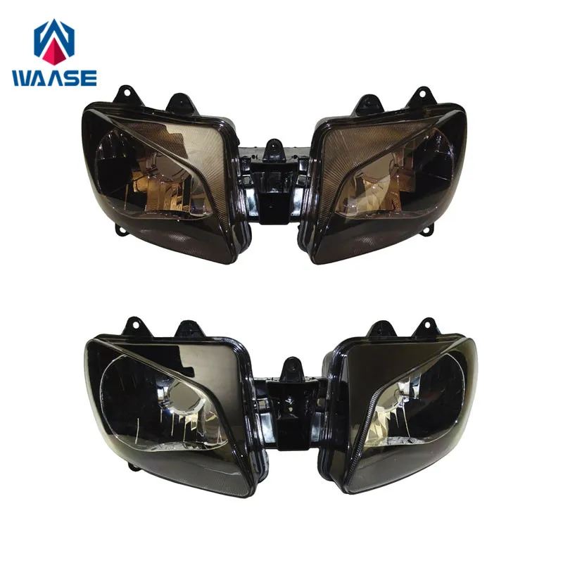 

waase Motorcycle Front Headlight Headlamp Head Light Lamp Assembly For Yamaha YZF R1 1998 1999