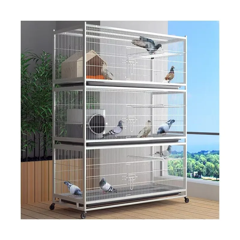 

Large breeding and dog cage 3-layer wholesale and dog cage