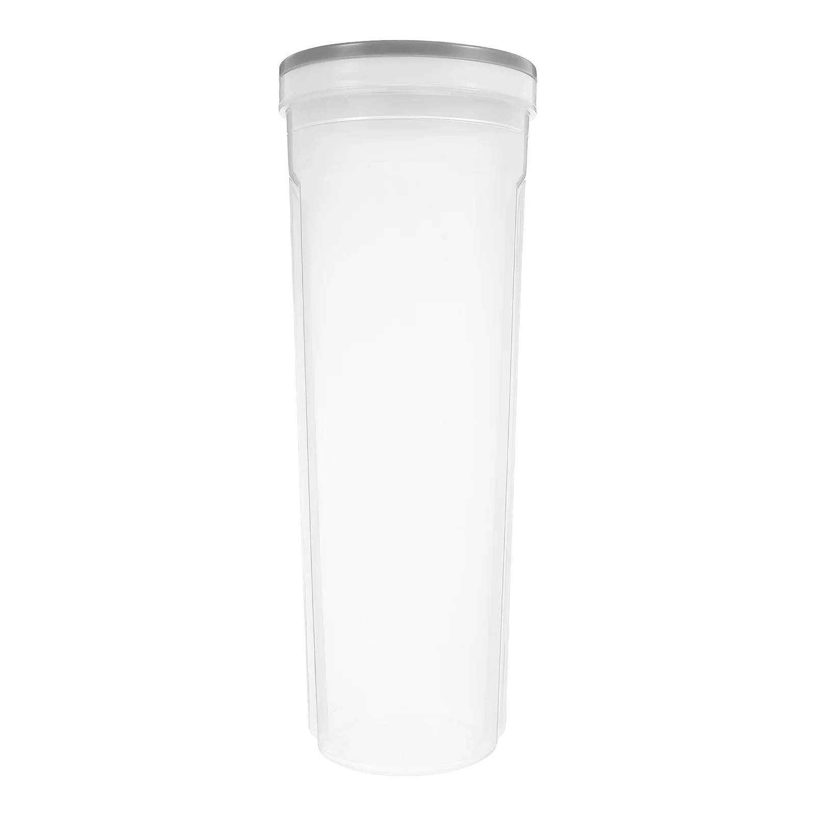 الوقوف السباغيتي الحاويات صندوق تخزين المواد الغذائية واضحة للحبوب الفاصوليا المكسرات الحبوب الأرز القهوة الشاي مقاوم للرطوبة الدورية