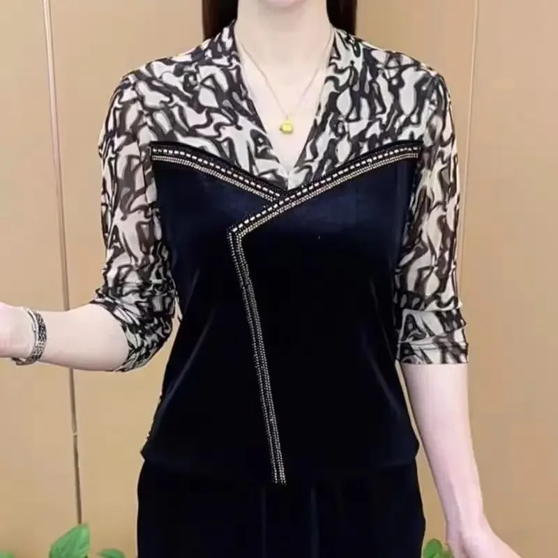 Fashionable Autumn New Long-sleeved Stretch Tops Women Spring Autumn Slimming Base
