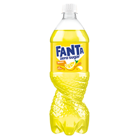 Fanta Zero Sugar Lemon Flavor Carbonated Drink 850 ml