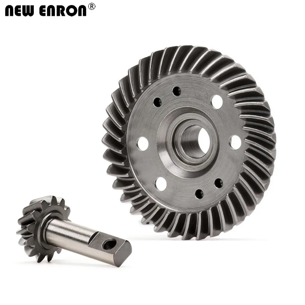 NEW ENRON 37T/13T Steel Differential Ring Pinion Gear 5379X for RC Traxxas Slash Revo Summit Slayer Stampede T-Maxx Rustler XO-1