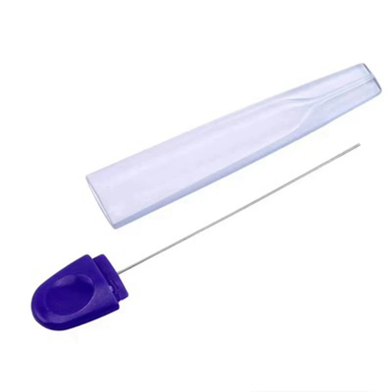 Cake Tester 158Mm Stainless Steel Needle Cake Baking Tools Purple Cake Testing Probe For Testing Cake Maturity