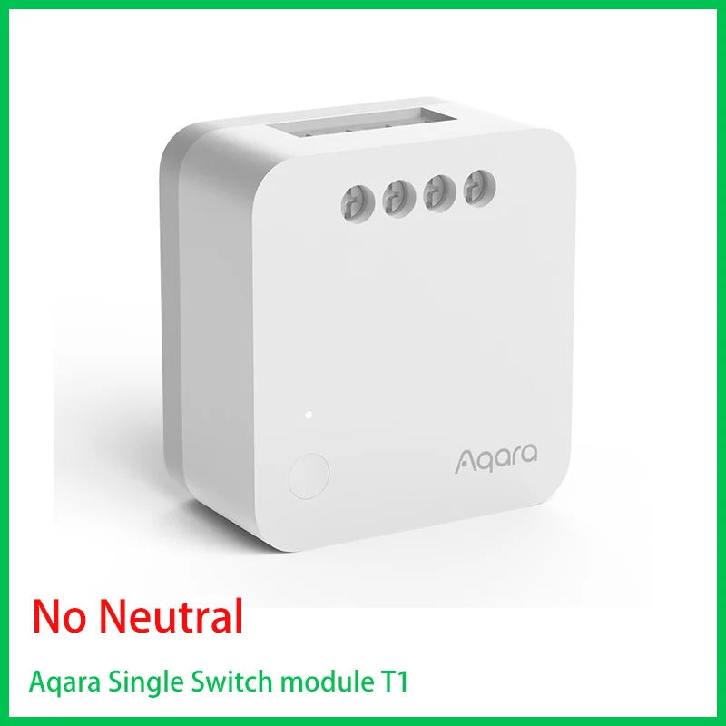 Aqara Single Channel Relay Controller T1 Met/Geen Neutrale Module Controller Schakelaar Zigbee 3.0 Timer Afstandsbediening voor Homekit