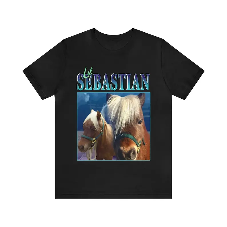 

LIL SEBASTIAN Homage Tshirt Vintage Actor Shirt Retro 80s Parks and Rec Bootleg