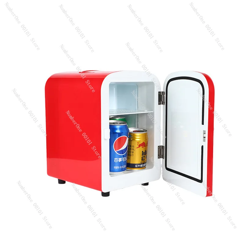 

4L portable mini refrigerator, low-power dormitory car dual-purpose