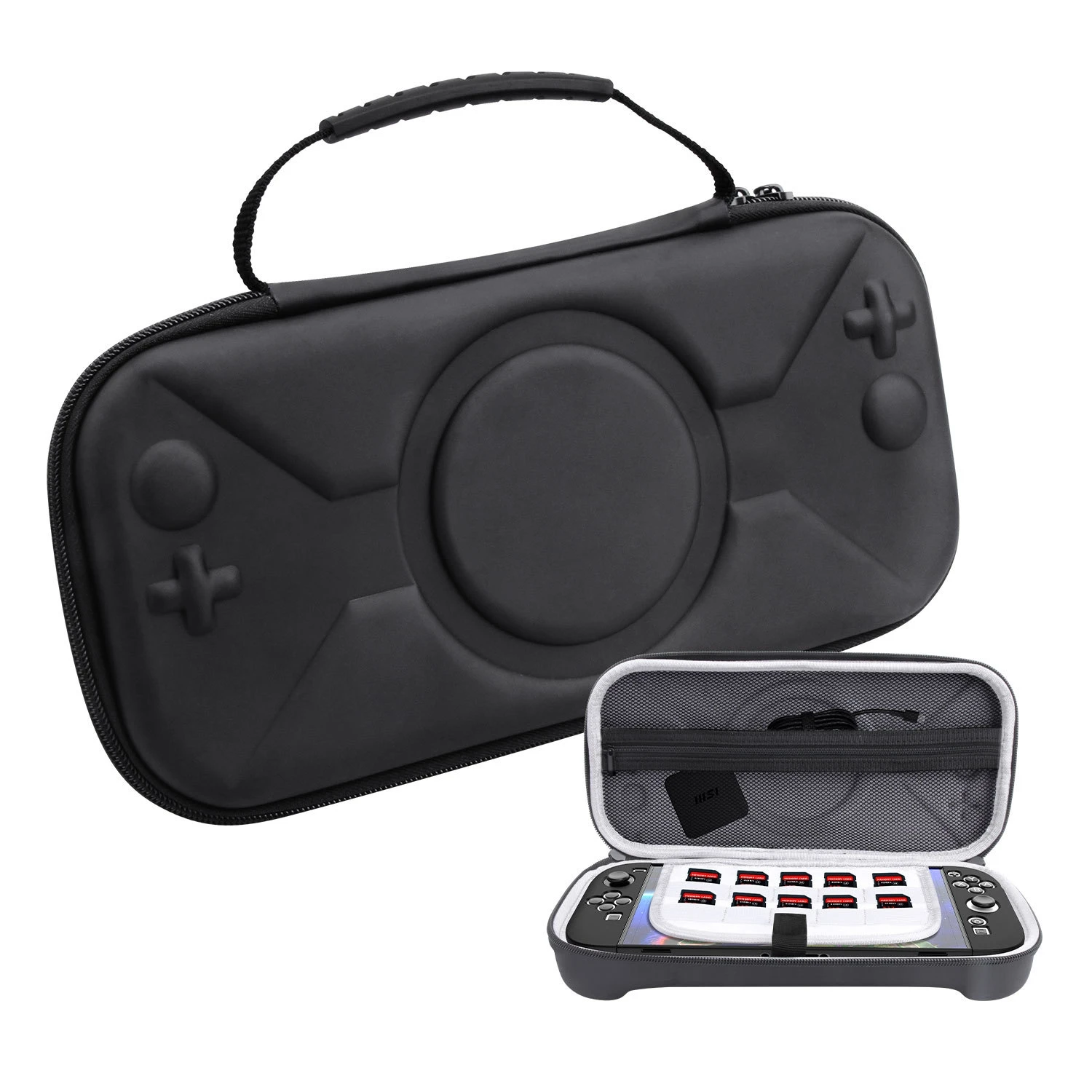 

Brand New For Switch 2 Organizer Bag Leatherette Storage Case for Controllers Games And More