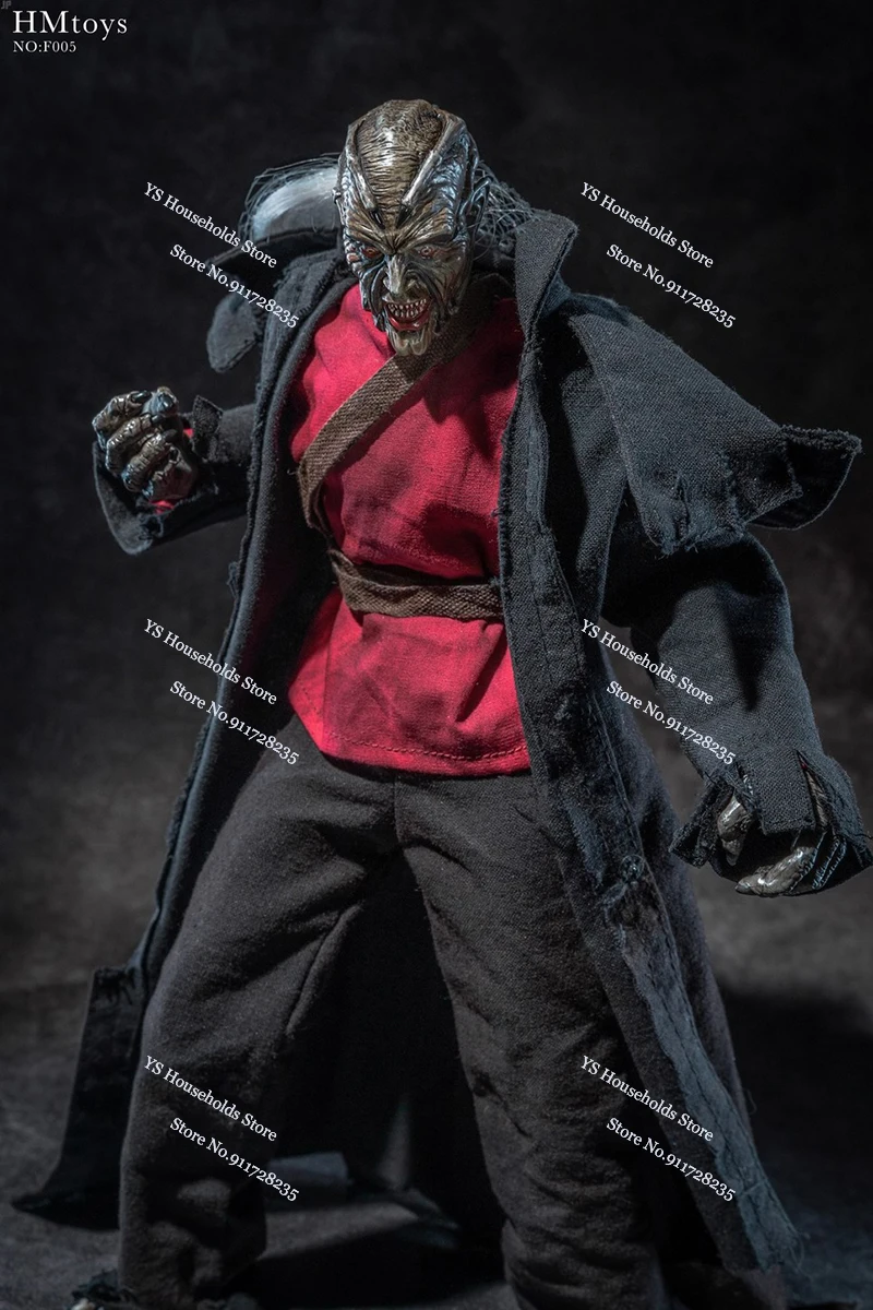 HMTOYS F005 1/6 Collectible Creepers Cannibal Horror Action Figure Mini Kruisvormige Platform Scène Ornament 12 "Soldaat Model