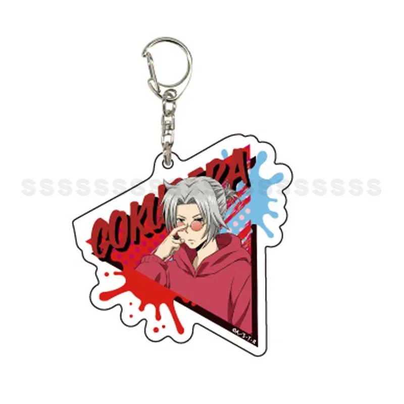 Anime Tsuna Mukuro Ryohei Gokudera Hibari Yamamoto Squalo acrylique porte-clés poupée porte-clés pendentif pour cadeau