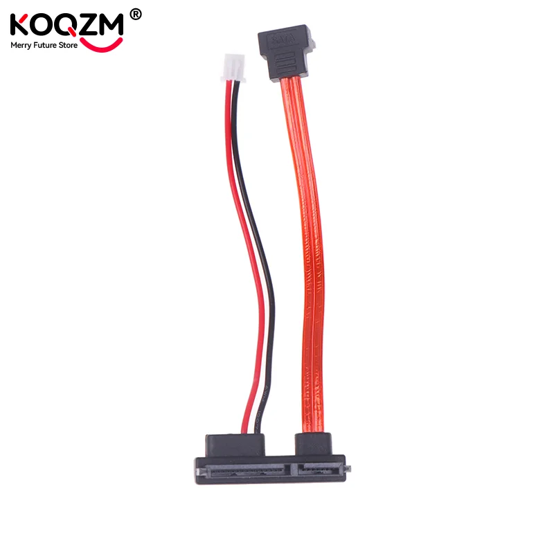 1 PCS SATA To IDE Hard Drive Power Adapter Cable 90 Degree Angle 22P 7+15Pin 13cm SATA Hard Drive Cable Data Cable