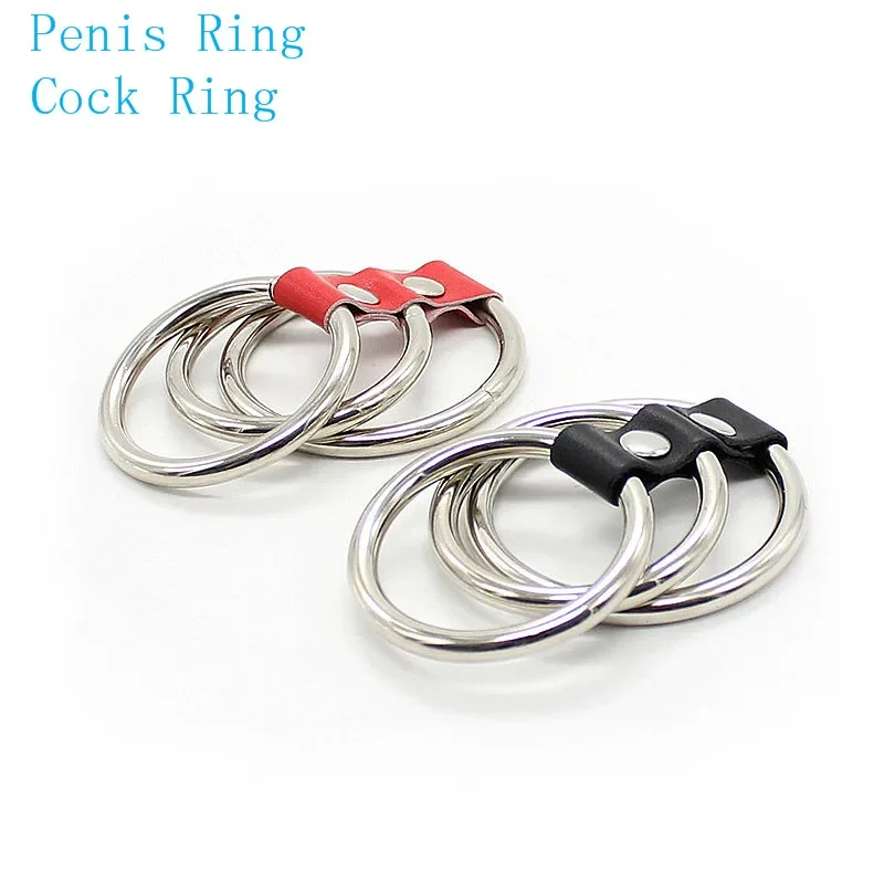 Penis Ring Ball Stretcher Scrotum Bondage Bind Cock Ring Penis Trainer Ejaculation Delay Cockring Sex Toys For Men