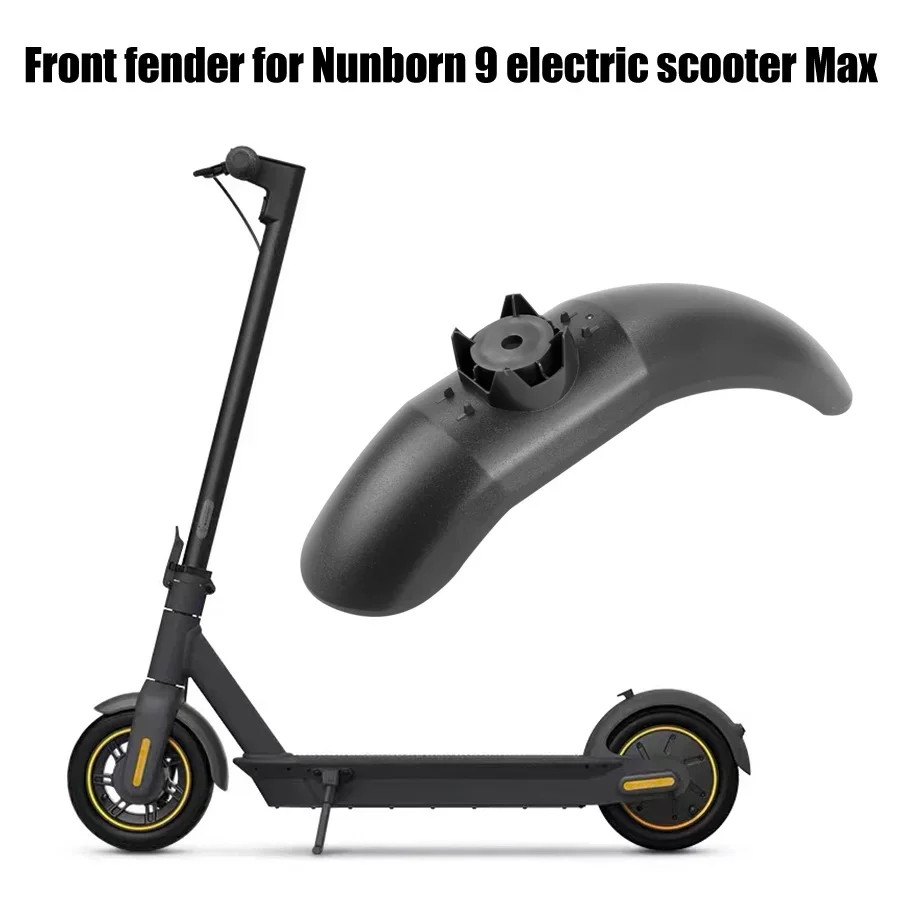 Front Fender For Segway Ninebot Max G30 G30D Electric Scooter Tire Splash Proof Fender Wheel Mudguard Base Replacement Parts