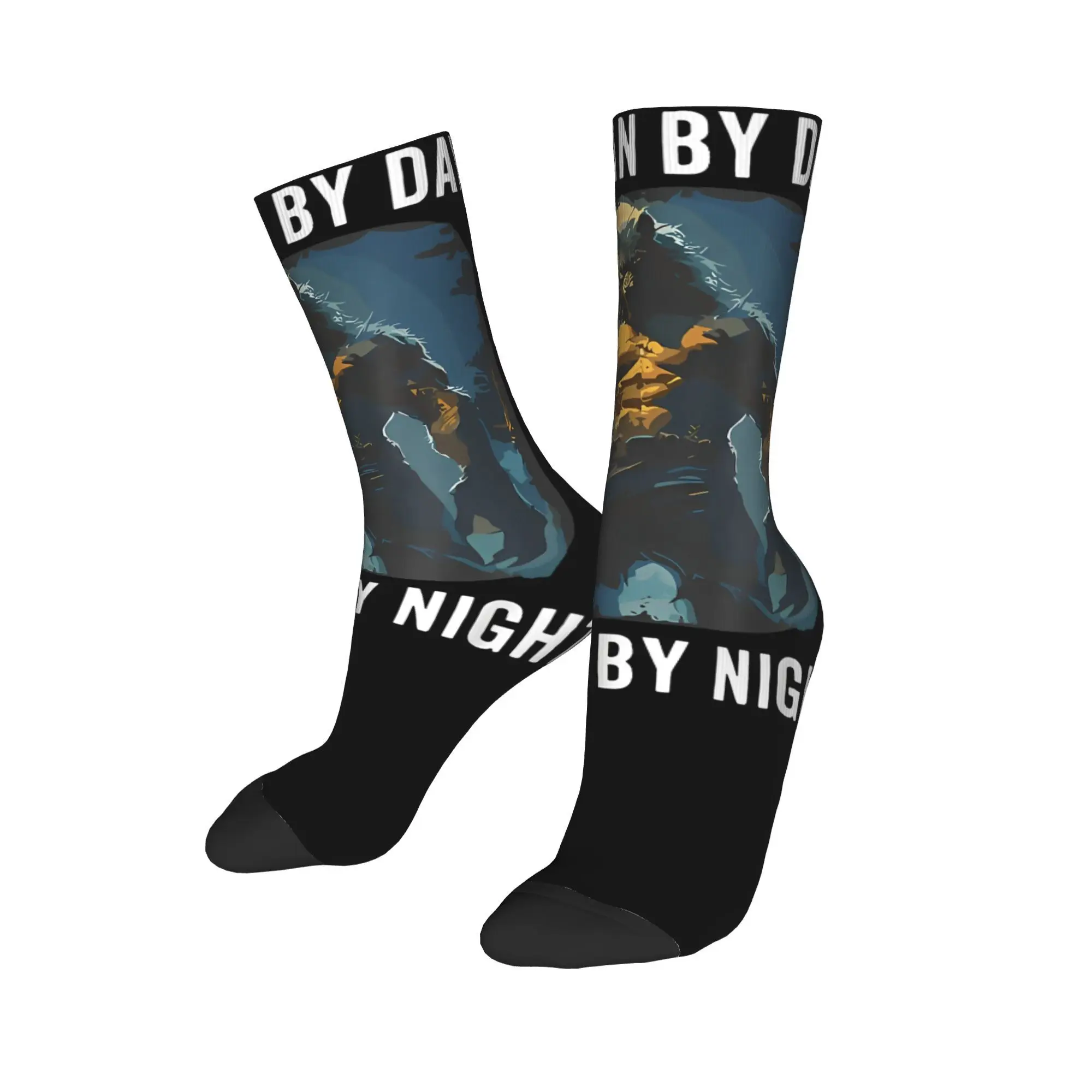 Human By Day Sigma By Night Funny Wolf Socks Merchandise For Men Women  Crew Socks Super Soft Best Gift Idea