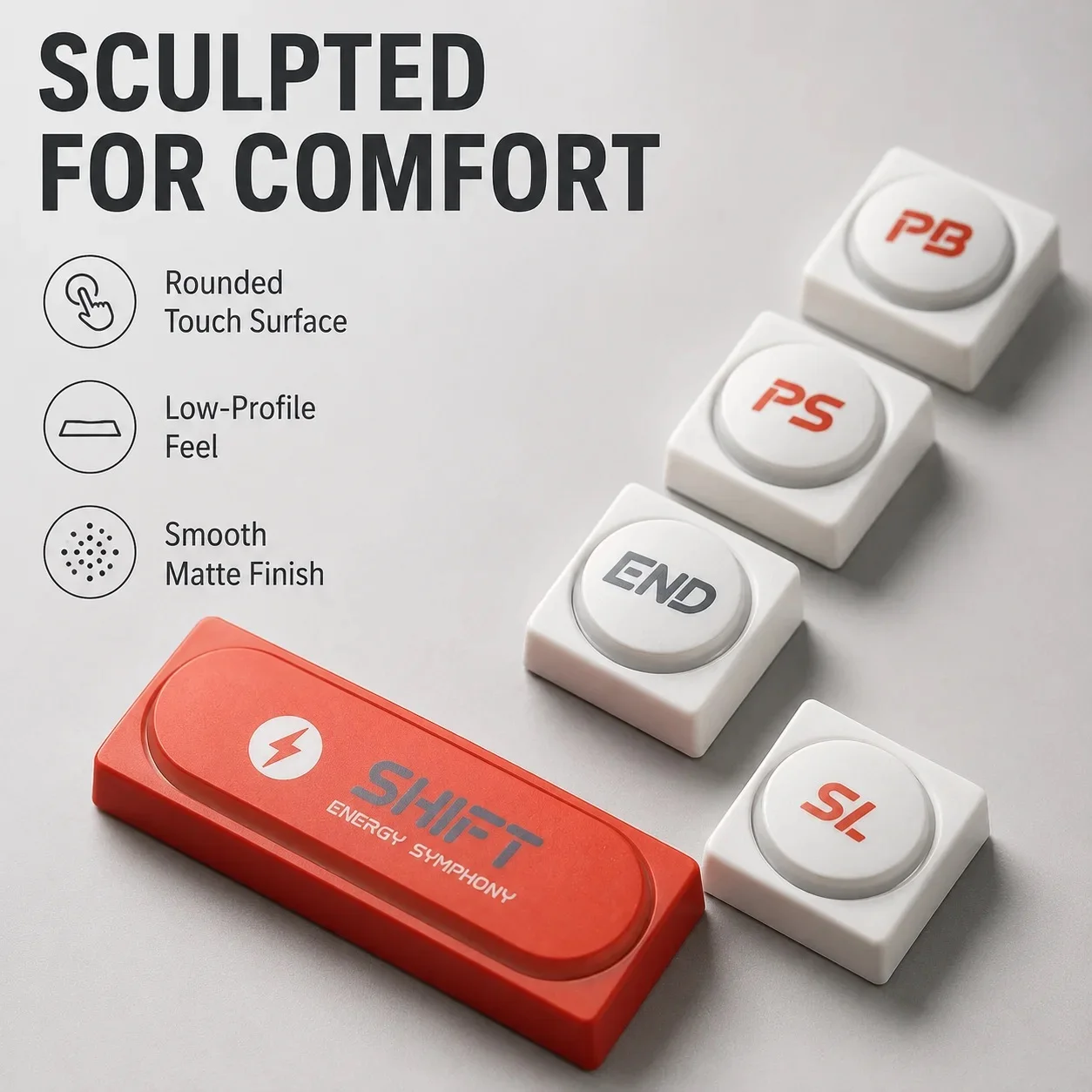 119 Keys Retro Block Keycap Set PBT+PC Rounded Profile Keycaps for MX Style Mechanical Keyboard Custom Keyboard Accessories